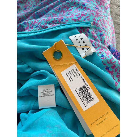 Tanya Taylor Tiegan Midi Dress Confetti Size 0 - Picture 10 of 10